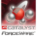 Логотипы ATI Catalyst и NVIDIA ForceWare